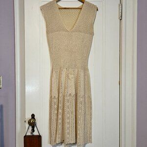 A lovely little handknit dress